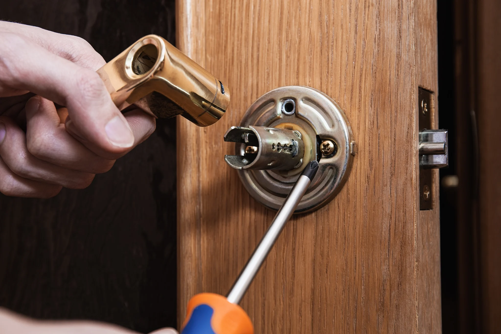 Home security equipment considered as part of a residential security review